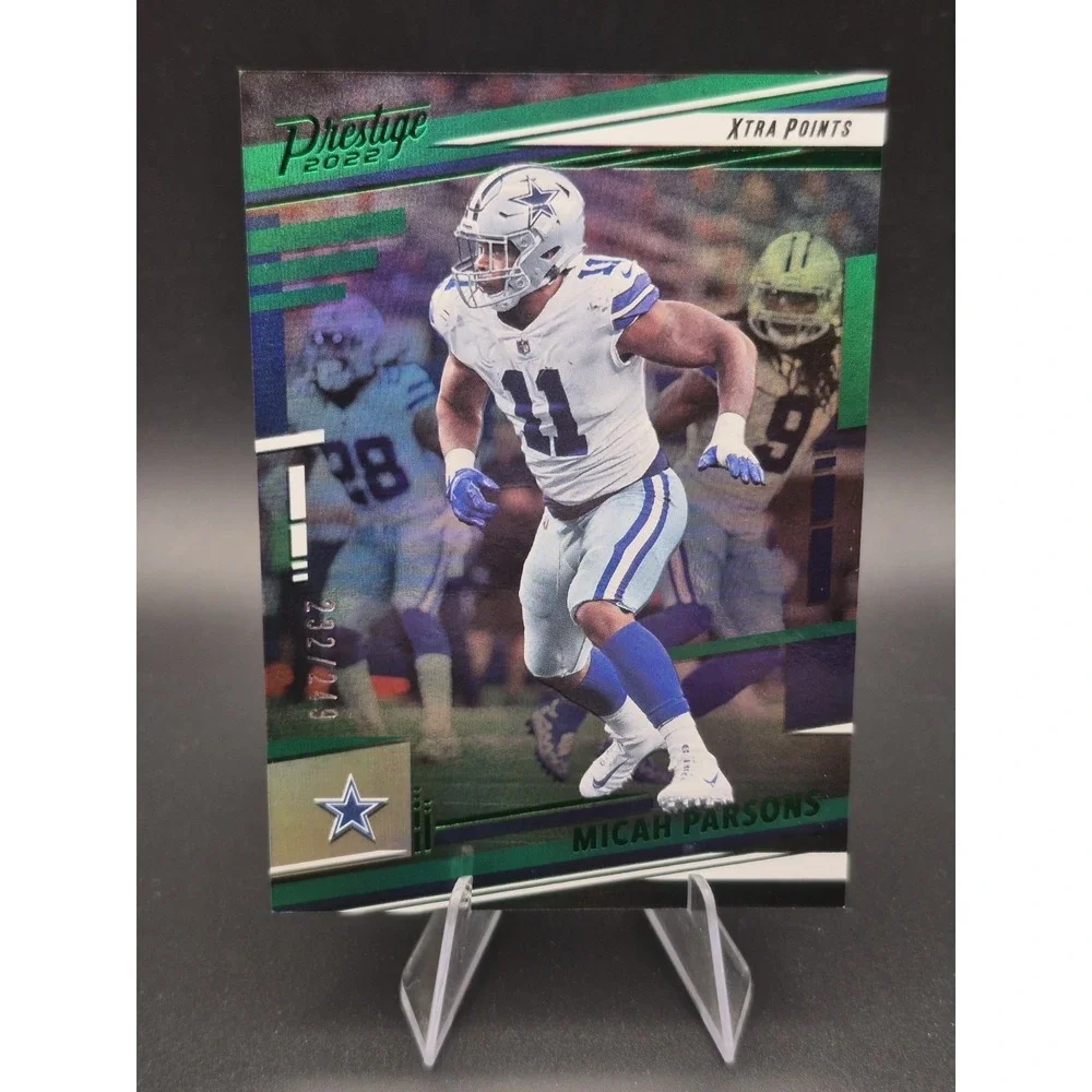 2022 Panini Prestige Micah Parsons #84 Xtra Points Green /249